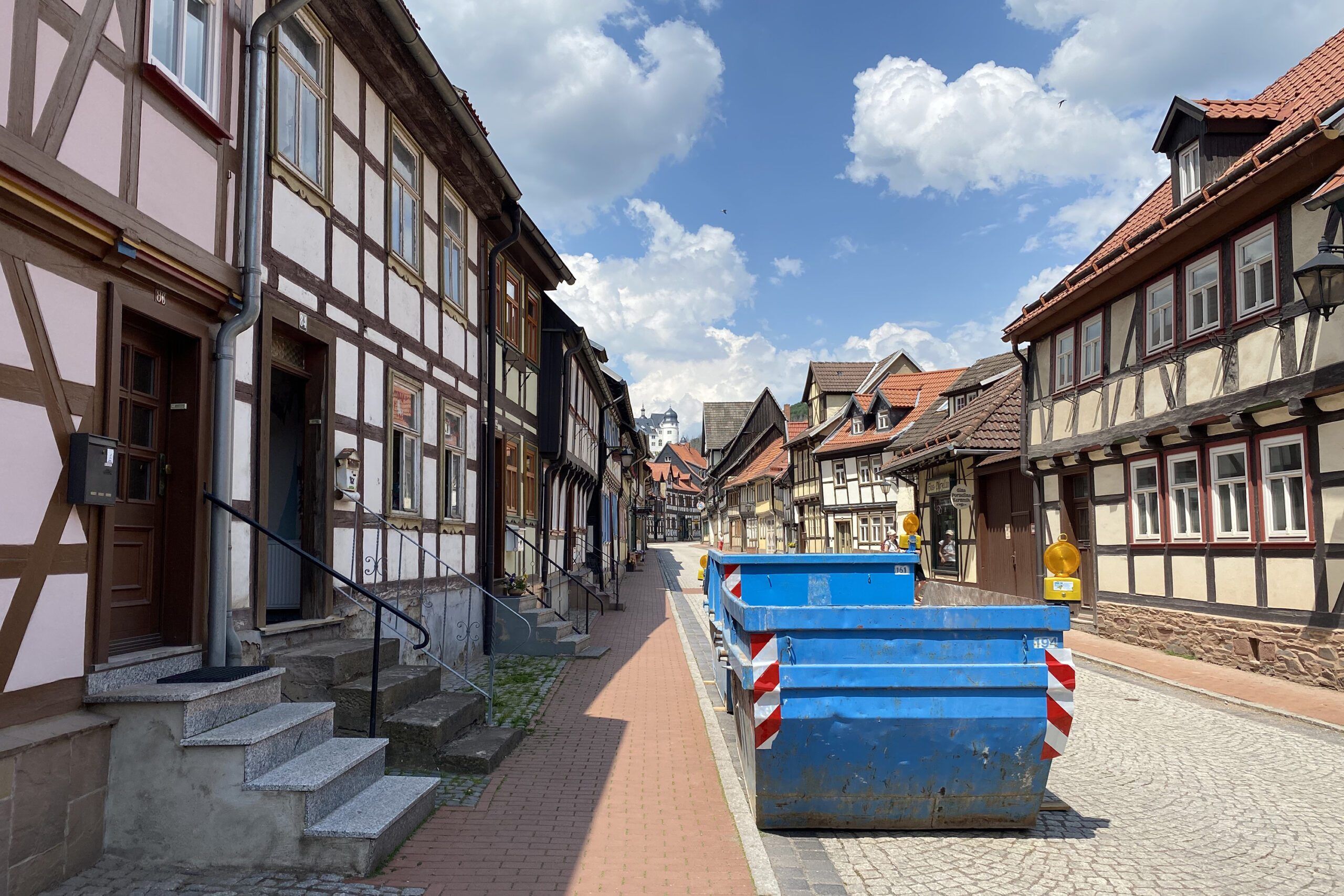 Eingang des Fachwerkhauses in der Niedergasse